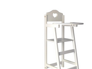Happy Friend Wooden Doll High Chair