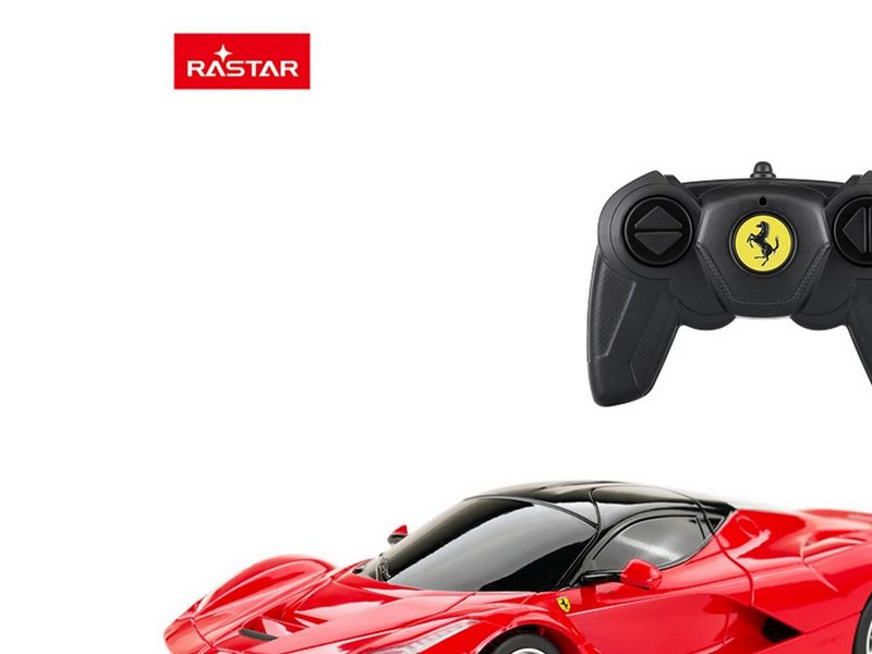RASTAR R/C 1:24 Ferrari LaFerrari 19 CM Red