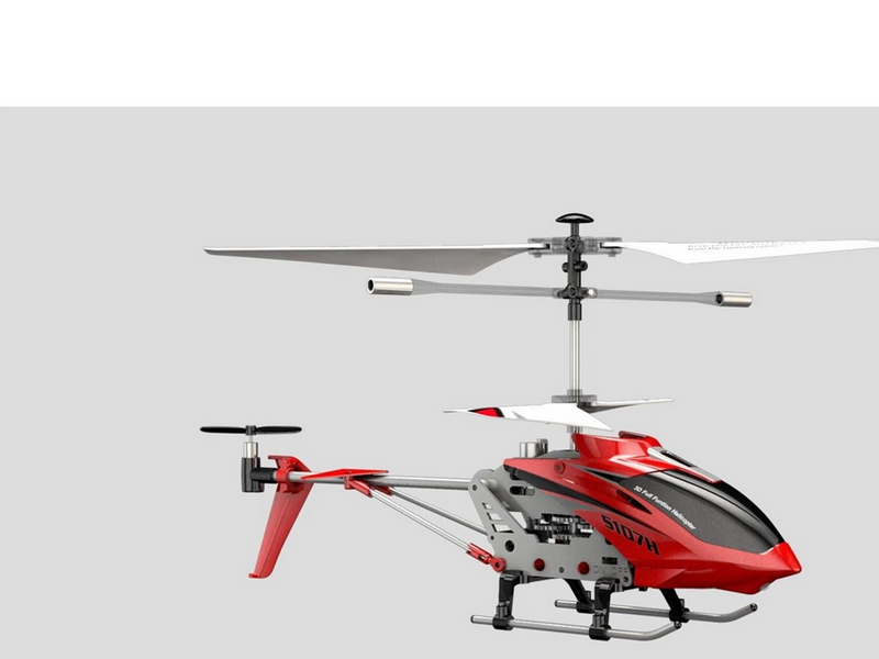 Syma R/C S107H Helicopter 2.4GHz 23 cm Red