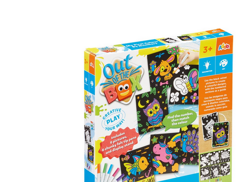 Out Of The Box Colour by Numbers