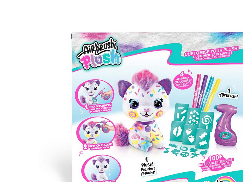 Airbrush Plush Kitty