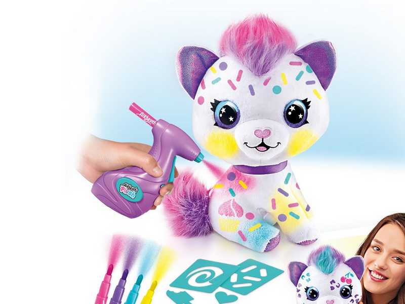 Airbrush Plush Kitty
