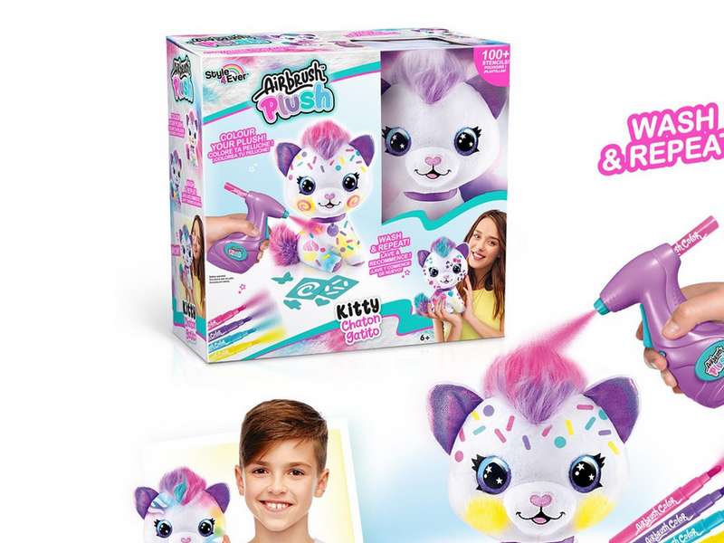 Airbrush Plush Kitty