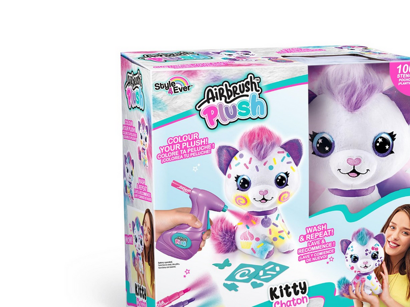 Airbrush Plush Kitty