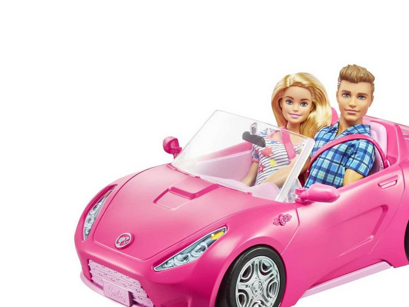 Barbie & Ken Auto- und Kleiderschrank-Geschenkset Inc