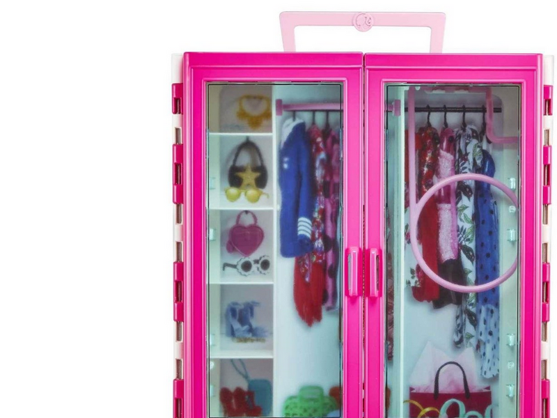 Barbie & Ken Auto- und Kleiderschrank-Geschenkset Inc