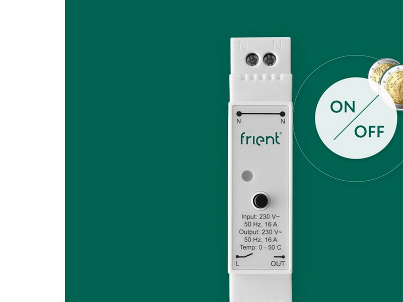 frient Smart DIN Relay