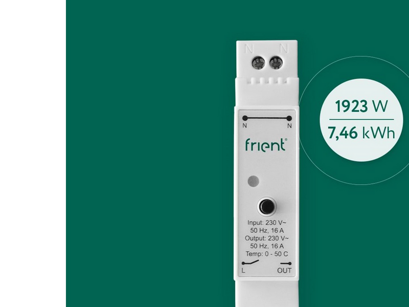 frient Smart DIN Relay