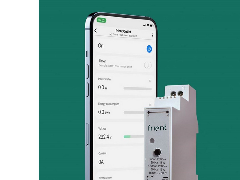 frient Smart DIN Relay