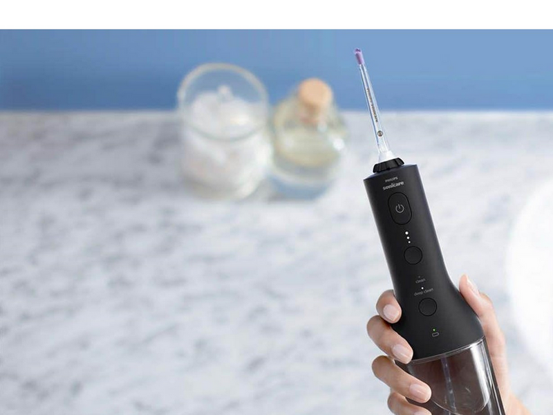 Philips Elektrische Zahnbürste Sonicare Power Flosser 3000 - HX3826/33 - Black