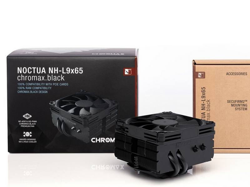 Noctua NH-L9x65 chromax.black - CPU-Luftkühler - Max 24 dBA