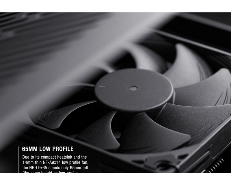 Noctua NH-L9x65 chromax.black - CPU-Luftkühler - Max 24 dBA