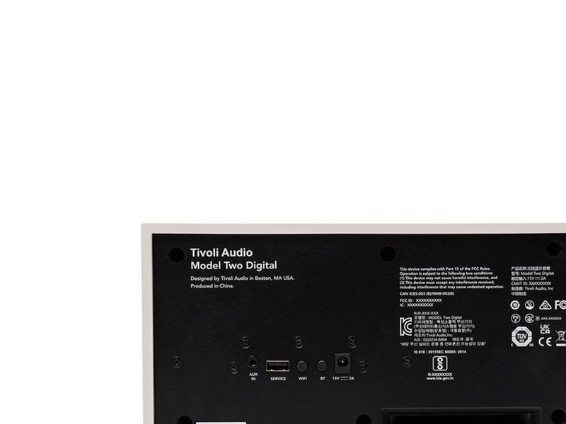 Tivoli Audio Model Two Digital - White / Silver