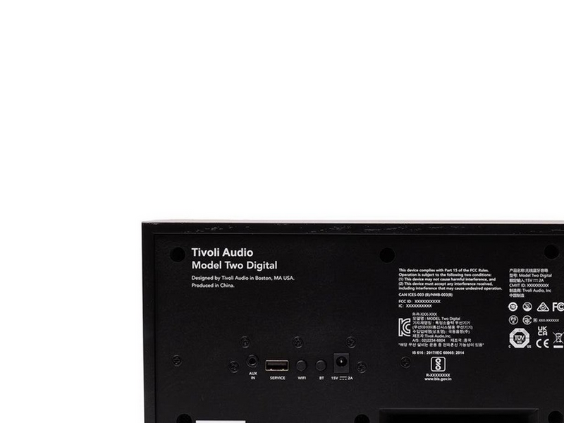 Tivoli Audio Model Two Digital - Black