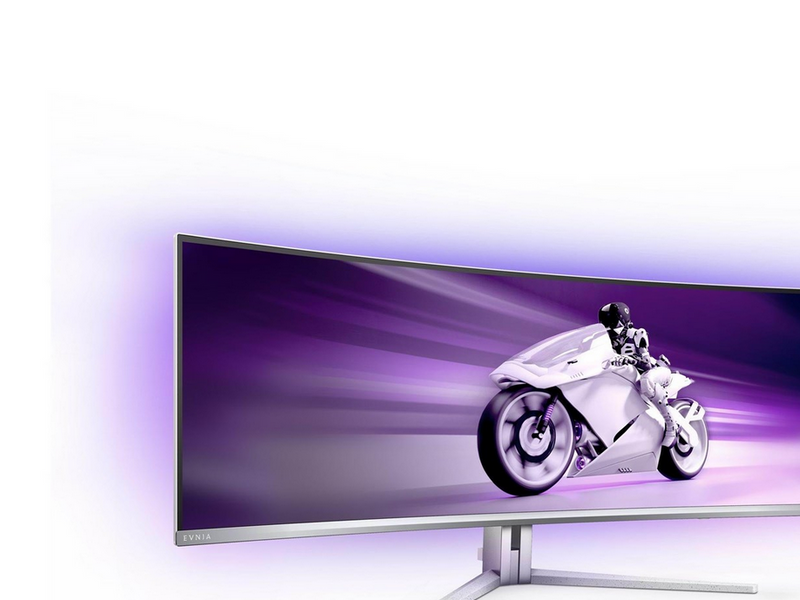 49" Philips Evnia 8000 49M2C8900/00 - 5120x1440 - 240Hz - QD-OLED - 90W USB-C - KVM switch