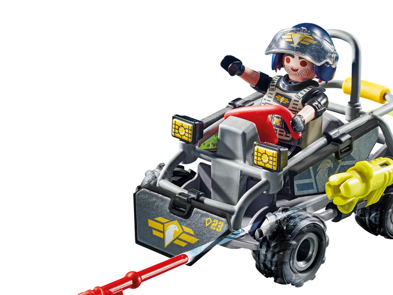 Playmobil City Action - Tactical Unit Multi-Terrain-Quad