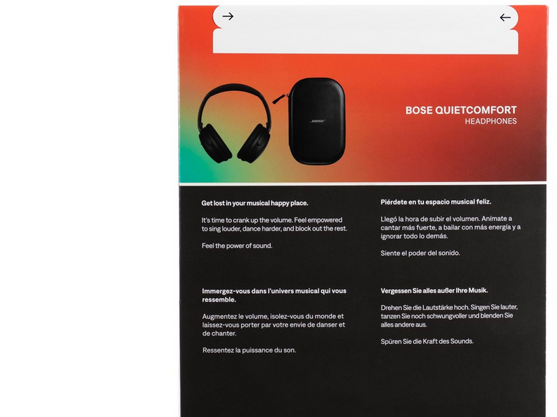 Bose QuietComfort - Black