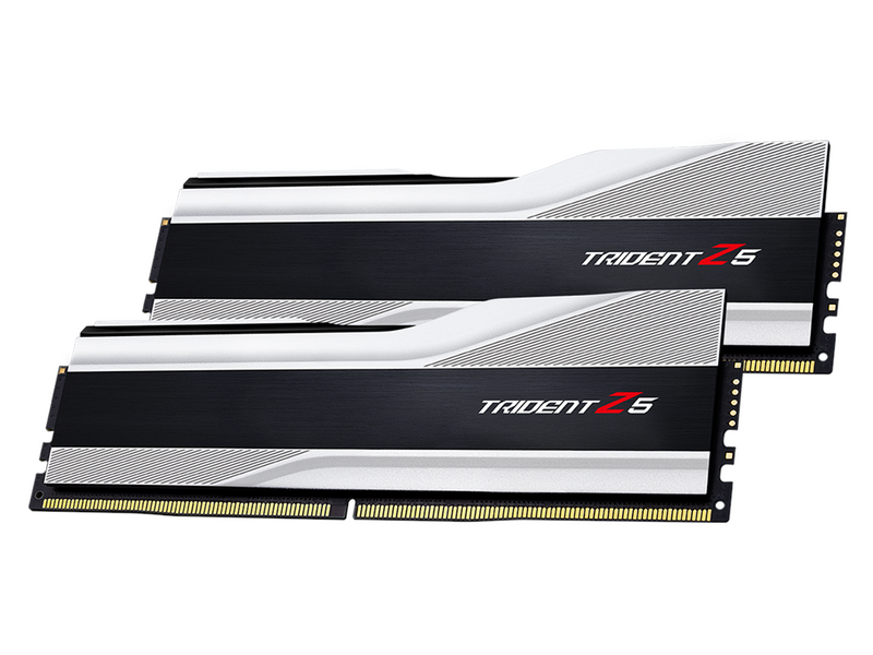 G.Skill Trident Z5 DDR5-6000 - 32GB - CL36 - Dual Channel (2 pcs) - Intel XMP - Silber
