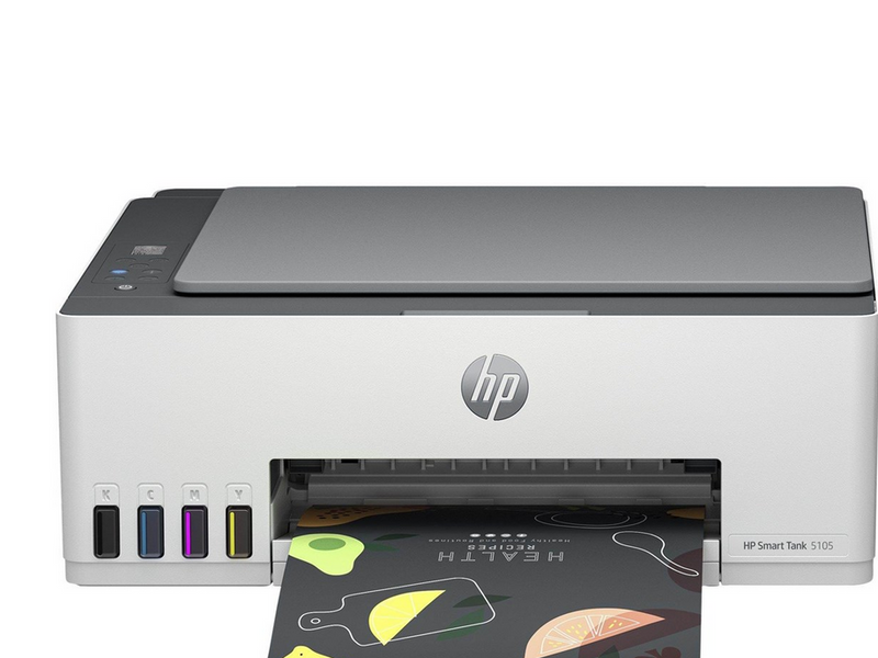 HP Smart Tank 5105 - Color Inkjet - A4 - Wi-Fi & Bluetooth Multifunktion - Farbe - Tinte