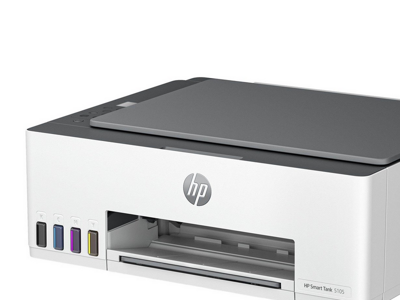 HP Smart Tank 5105 - Color Inkjet - A4 - Wi-Fi & Bluetooth Multifunktion - Farbe - Tinte