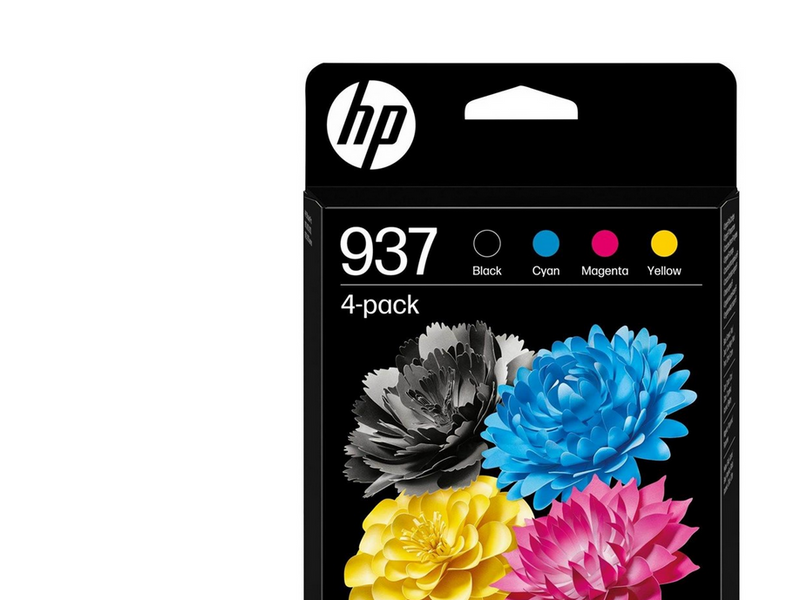 HP 937 / 6C400NE - 4-Pack (Black Yellow Magenta Cyan) Ink