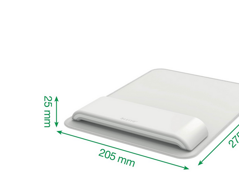 Leitz Ergo Mauspad mit verstellbarer Handgelenkauflage Grau
