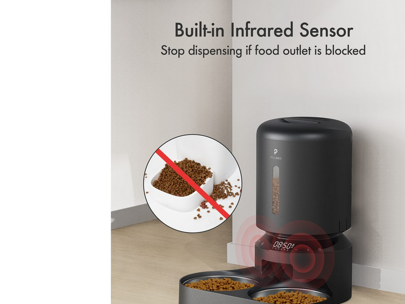 Petlibro GRANARY DUAL FOOD TRAY 5L BLACK
