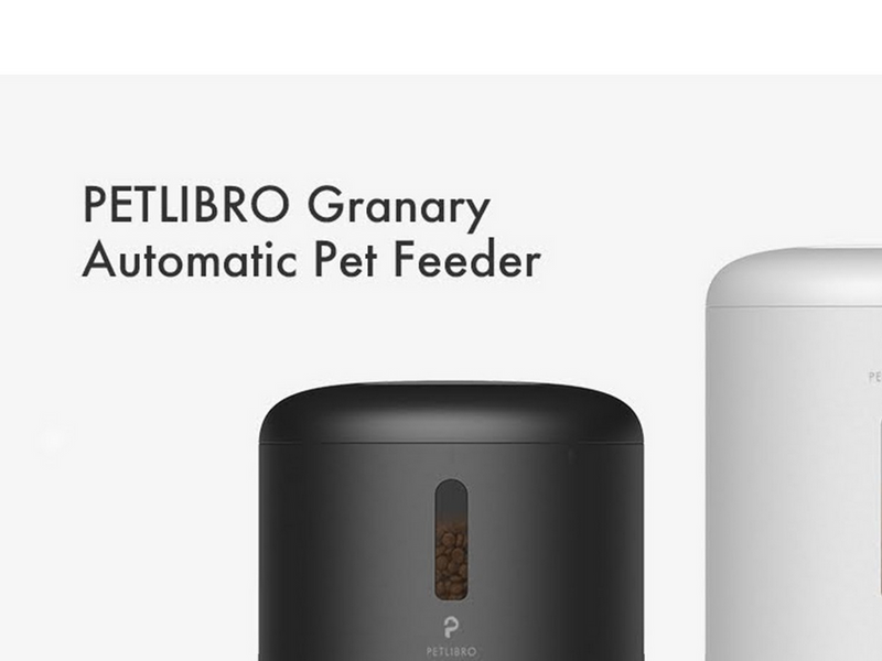 Petlibro GRANARY DUAL FOOD TRAY 5L BLACK