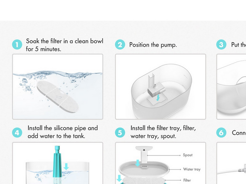 Petlibro CAPSULE WATER FOUNTAIN BLUE