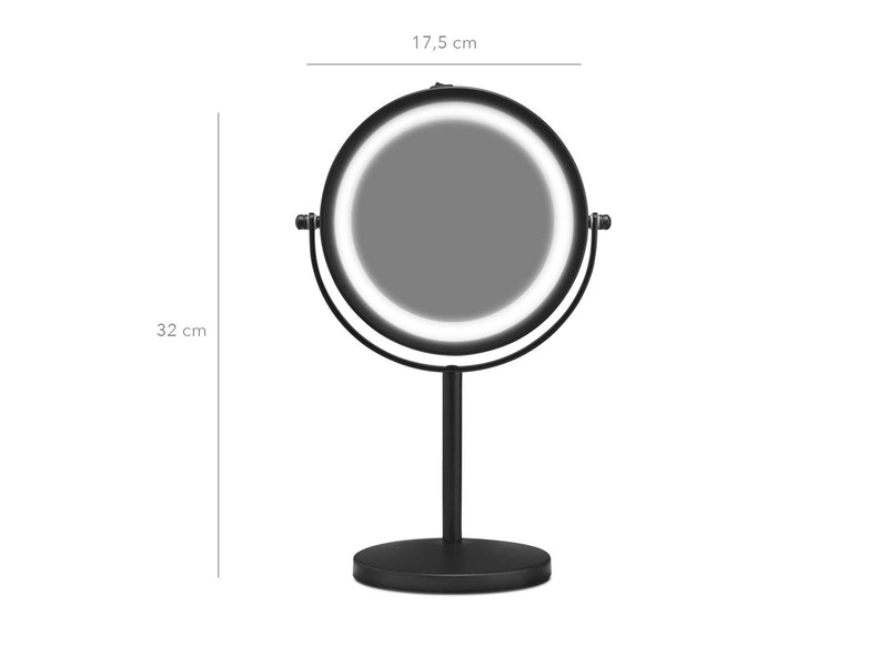 Gillian Jones Table Mirror w. Strong LED Light