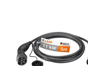 LAPP Type 2 Charging Cable, up to 11 kW, 5 m, black