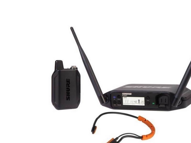 Shure Wireless Headset Kit - SM31 Headset - GLXD1+ Bodypack - GLXD4+ Receiver