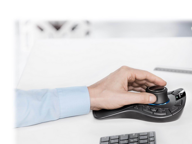 3Dconnexion SpaceMouse Pro Wireless - 3D Mouse (Schwarz)