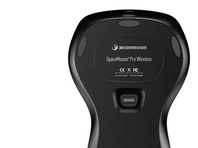 3Dconnexion SpaceMouse Pro Wireless - 3D Mouse (Schwarz)