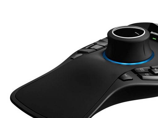3Dconnexion SpaceMouse Pro Wireless - 3D Mouse (Schwarz)