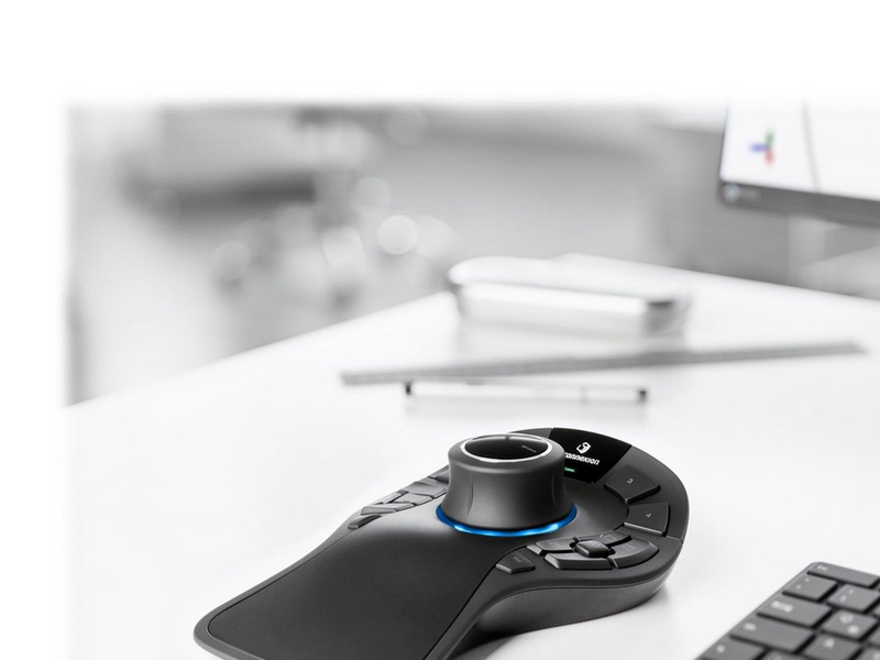 3Dconnexion SpaceMouse Pro Wireless - 3D Mouse (Schwarz)