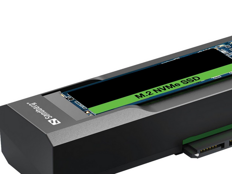 Sandberg USB 3.2 Cloner and Dock for M2 + NVMe + SATA