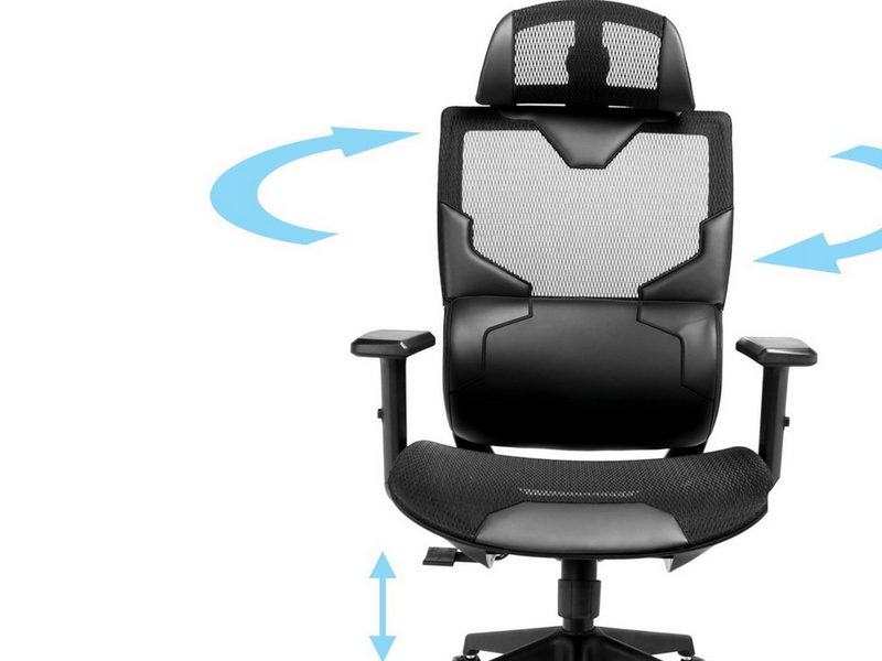 Sandberg ErgoFusion Gaming Stuhl - PU-Leder - Bis zu 150 kg