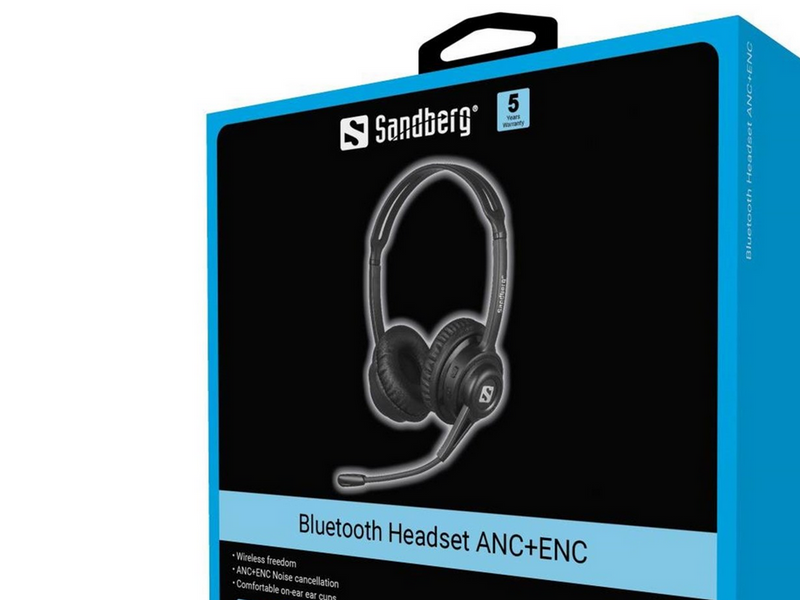 Sandberg Bluetooth Headset ANC+ENC