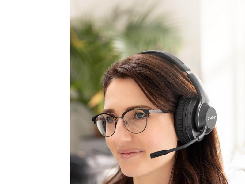 Sandberg Bluetooth Headset ANC+ENC Pro