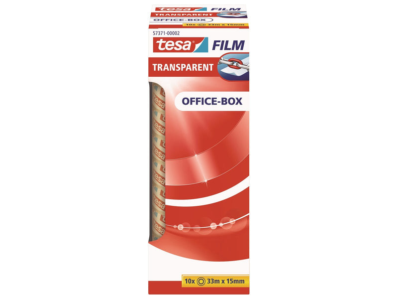 tesa film tape 10 x 33m x15mm Transparent