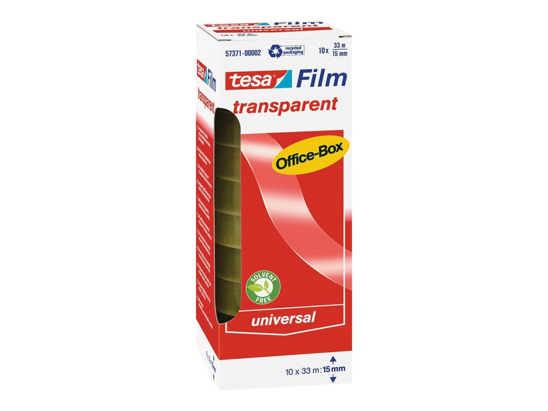 tesa film tape 10 x 33m x15mm Transparent