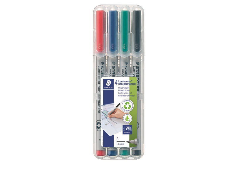 Staedtler Universal pen Lumocolor non-p F 4pc