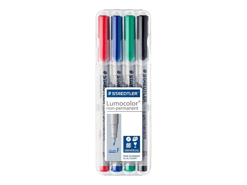Staedtler Universal pen Lumocolor non-p F 4pc