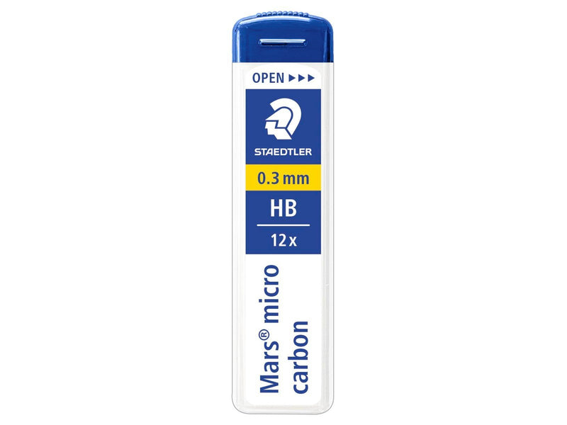 Staedtler Mech.pen.lead Mars micro0.3 HB 12 x 12 pcs