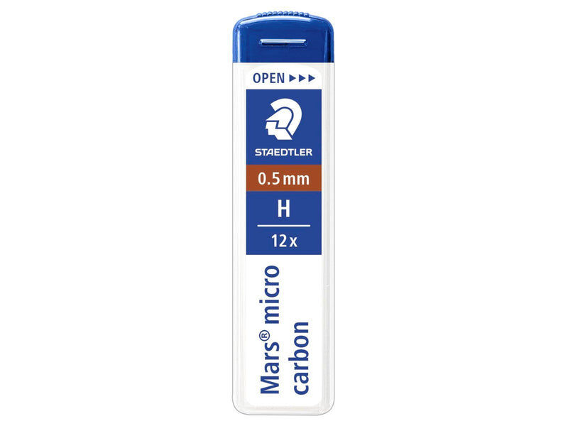 Staedtler Mech.pen.lead Mars micro 0.5 H 12 x 12 pcs