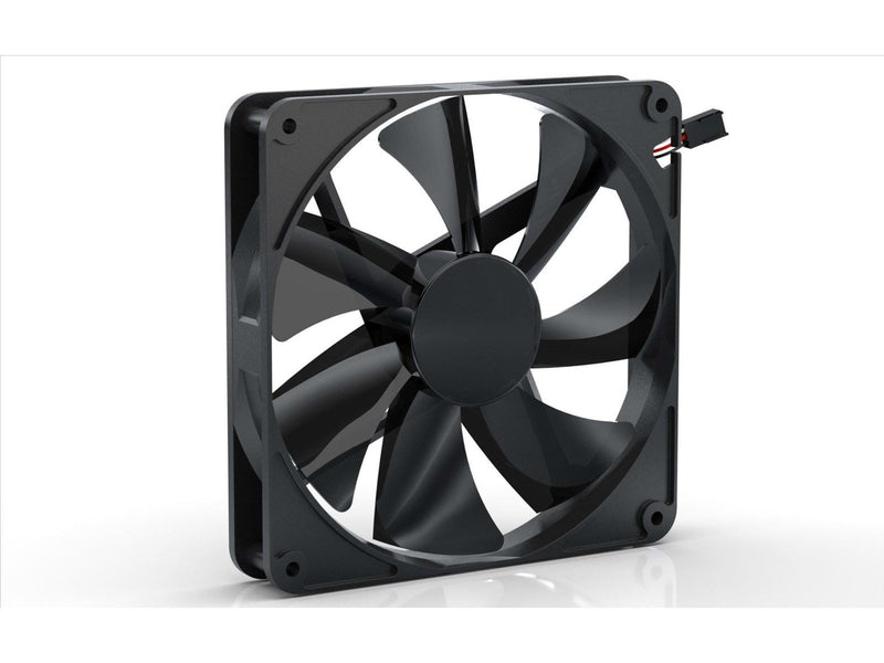Blacknoise BlackSilent Pro PK-2 - Gehäuselüfter - 140mm - Schwarz - 22 dBA