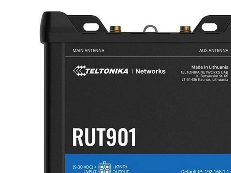 Teltonika RUT901 - wireless router - Wi-Fi LTE - DIN rail mountable - Wireless router LTE