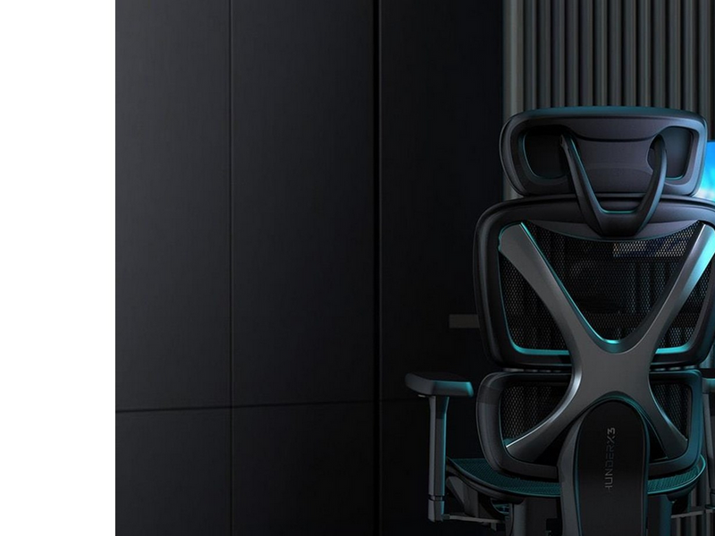 TX3 XTC Mesh Bürostuhl - Schwarz - Mesh fabric - Bis zu 125 kg