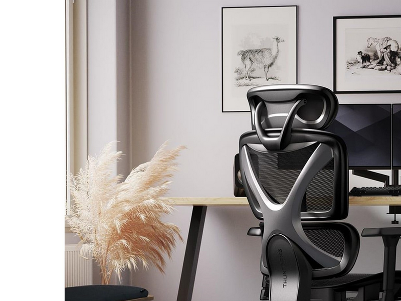 TX3 XTC Mesh Bürostuhl - Schwarz - Mesh fabric - Bis zu 125 kg